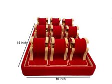 3 row Bangle Watch Bracelet