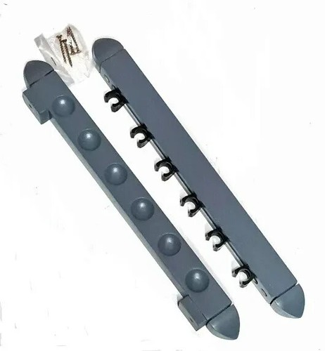 Wall mounted cue rack wooden - mounted,