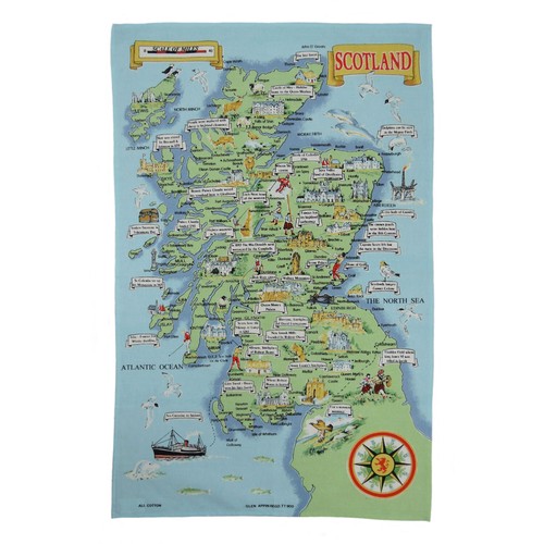 Cotton tea towel - |, set