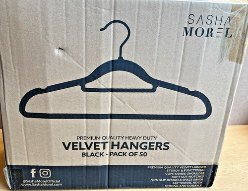 Velvet coat hangers pack - coat,