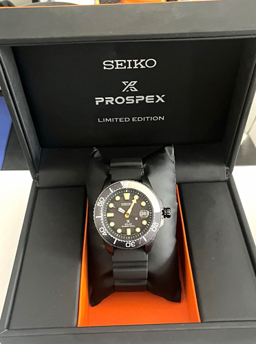 Seiko prospex sne493p1 black - seiko,