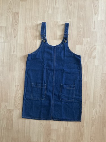 Women blue denim pinafore - women,