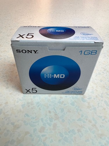 Sony 1gb mini disc box - 1gb,
