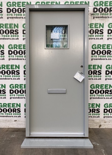 Triple glazed front door - glazed,