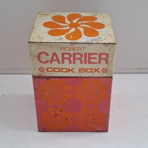 Vintage robert carrier - carrier, tin