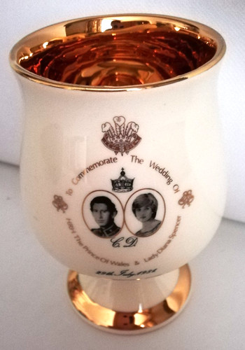 Prinknash pottery white gold - prinknash, &
