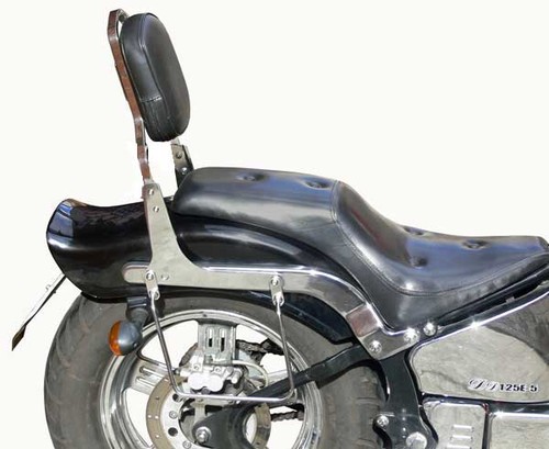 Backrest spaan chrome - backrest, steel