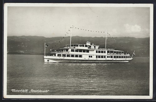 Postcard the motor - postcard,