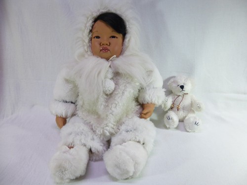 Gotz baby eskimo - gotz, with