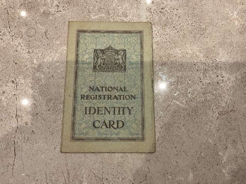 National registration identity - registration,