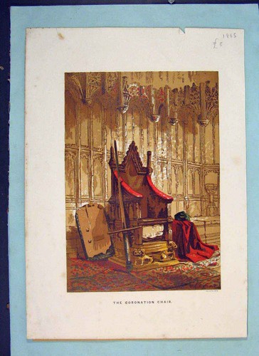 Original old antique - antique, print
