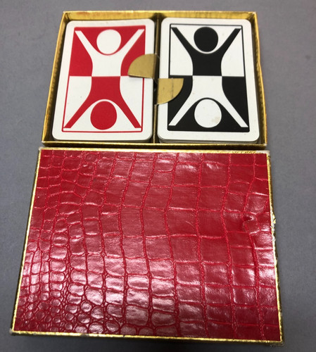 Vintage playing cards boxed - cards,