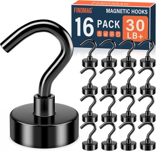 16pc magnetic magnet hooks - magnet, for