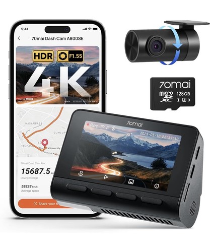 70mai a800se dash cam car - dash,