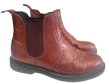 Oaktrak Men's Red Leather