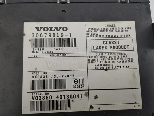 Volvo xc90 dvd - dvd, reader