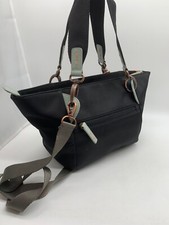 Radley nylon cross body bag VGC messenger black mini tote shoulder