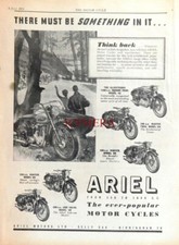 Vintage 'ARIEL' Range of Motor