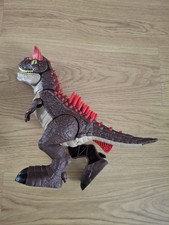 Imaginext Jurassic World Dinosaur Spike Strike Carnotaurus Mattel toy figure