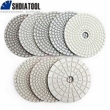 8pcs 4in/105mm Diamond Wet