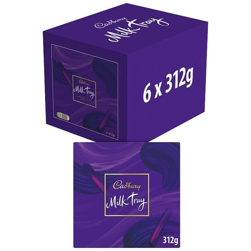 Cadbury milk tray - tray, chocolate