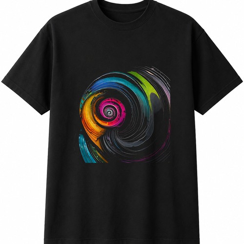 Neon nautilus paper - nautilus, sea