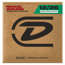 Dunlop DJN1236 Irish Tenor 4-String Banjo Light | Loop End | 4 String Banjo