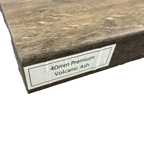 Volcanic ash laminated kitchen - ash,