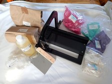 Soap Loaf Wire Cutter Job Lot Mica Castor Oil Calendula Pink White Purple Green