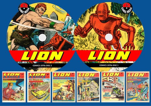 Lion comics 1970 on - uk, two