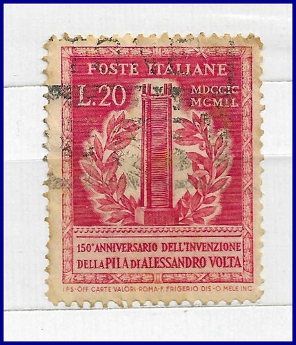 Italian stamps used 1949