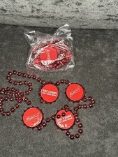 mardi gras beads Budweiser Set
