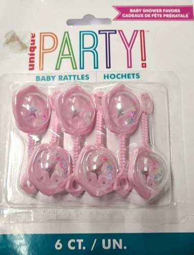 Mini baby rattles - rattles, shower