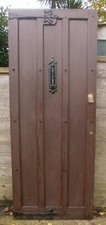 Oak front door vintage