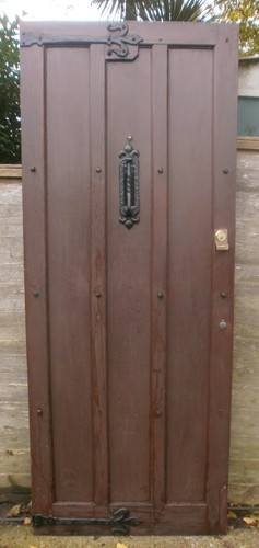 Oak front door vintage