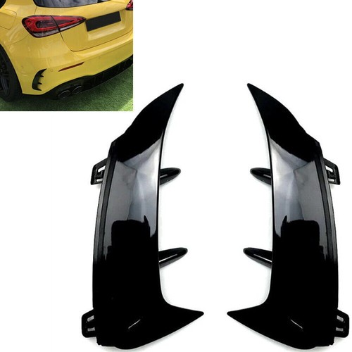 Black rear bumper air vent - black,