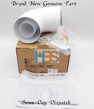 Worcester Bosch Boiler Flue Elbow 90° Bend 60/100mm -  7716191084 