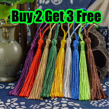 20X Silky Tassels Crafts for Souvenir Bookmarks Jewelry Fan Making Spare Parts