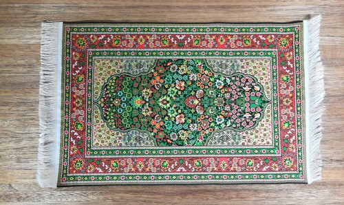 Dollhouse miniature rug - dollhouse, large