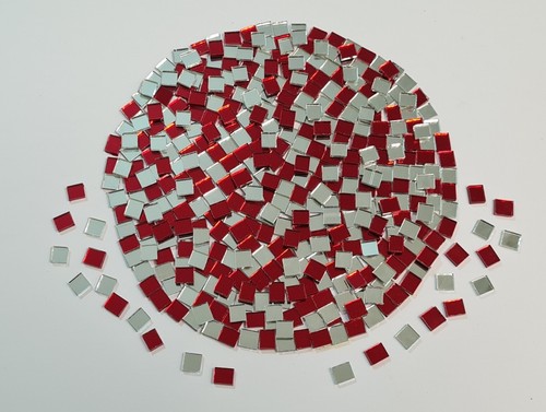 300 pieces mixed red ruby - 300,