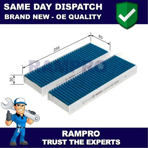 Rampro cabin filter fits - cabin,