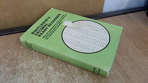Decimal ready reckoner - decimal,