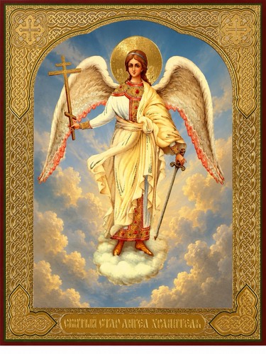 Guardian angel orthodox icon - guardian,