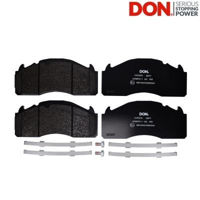 Don front brake pad - don, fits