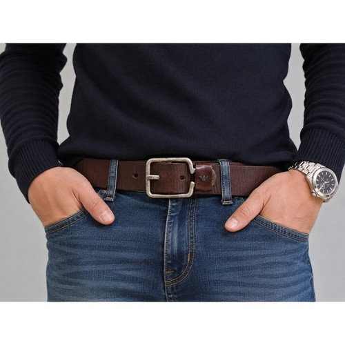 Armani jeans mens dark brown - armani,