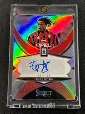Edgar Davids Autograph Card