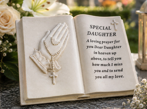 Daughter memorial book - memorial,