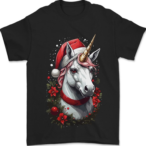 Christmas unicorn wreath xmas - wreath,