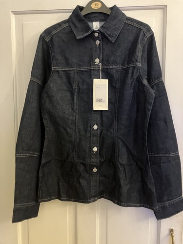 Women denim shirt size - denim,