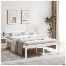 Bed Frame 135x190cm White